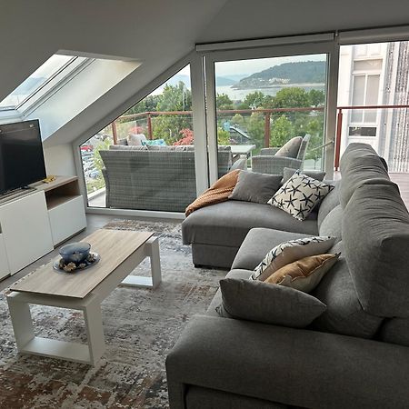 Apartmán Atico Mirando O Mar Porto do Son Exteriér fotografie