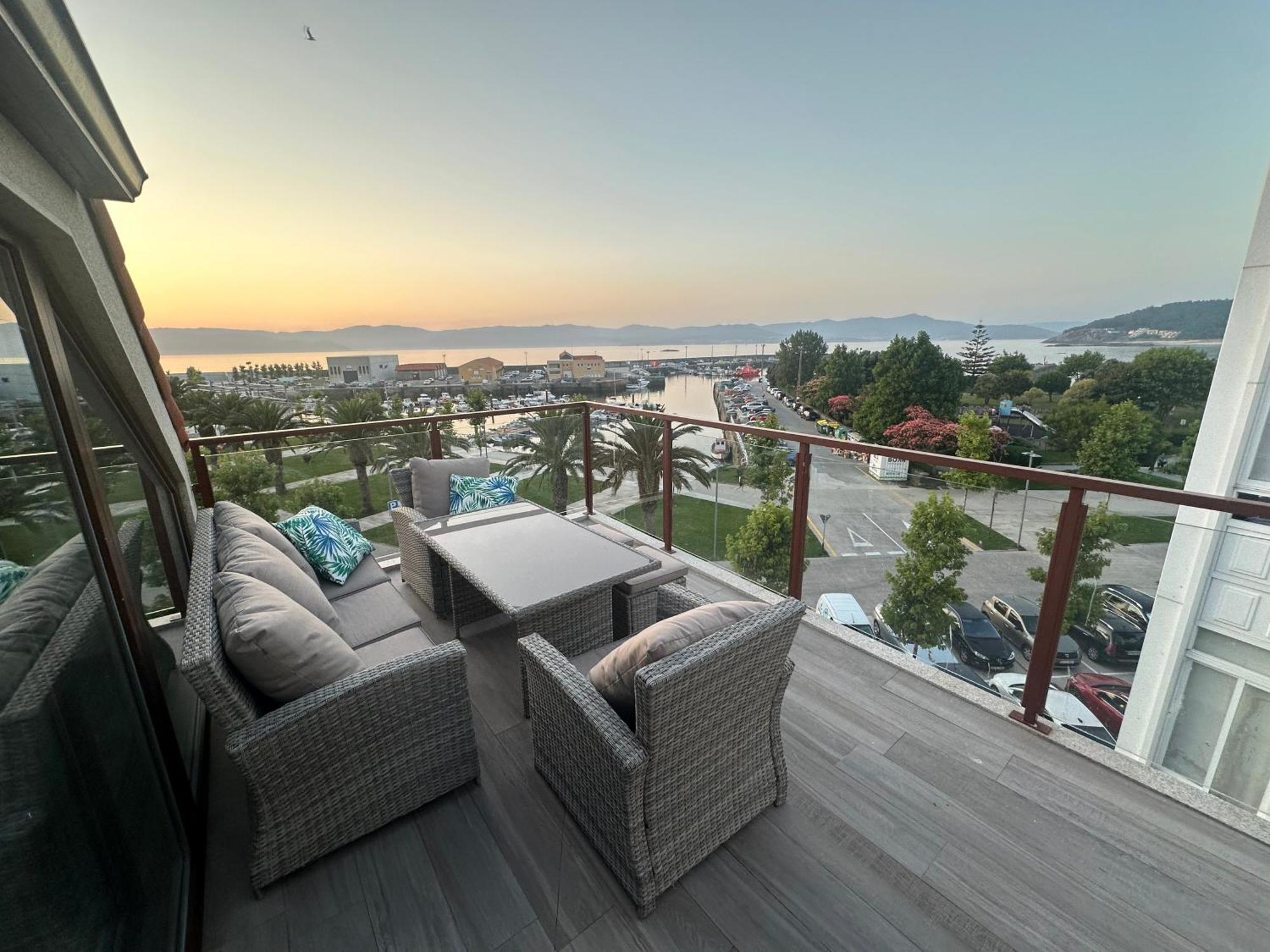 Apartmán Atico Mirando O Mar Porto do Son Exteriér fotografie