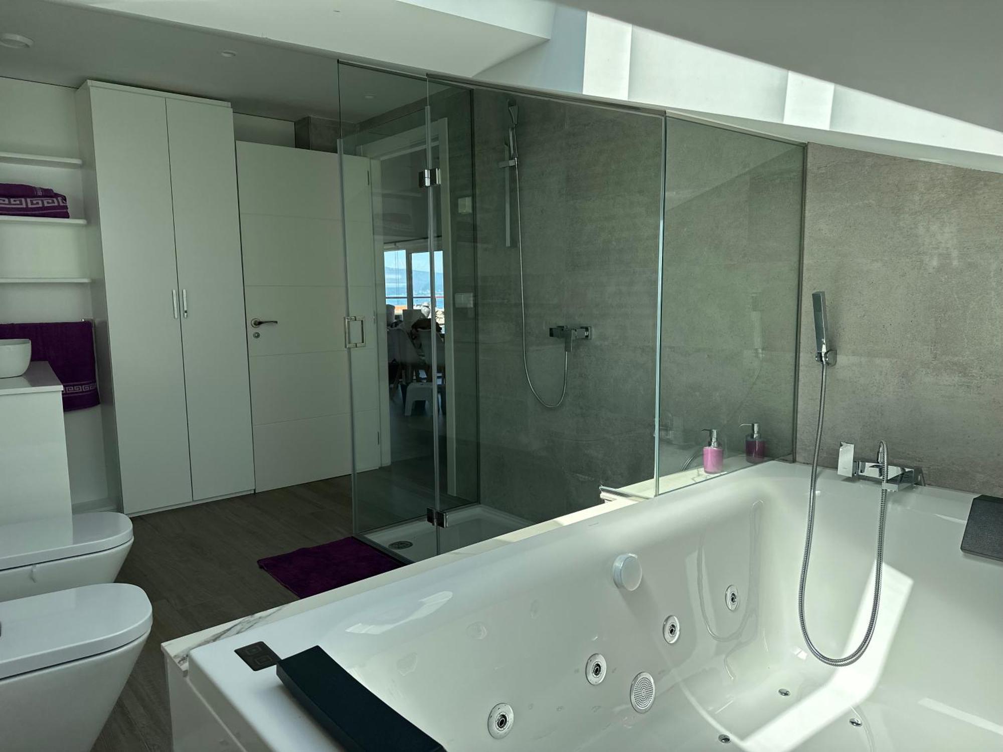 Apartmán Atico Mirando O Mar Porto do Son Exteriér fotografie