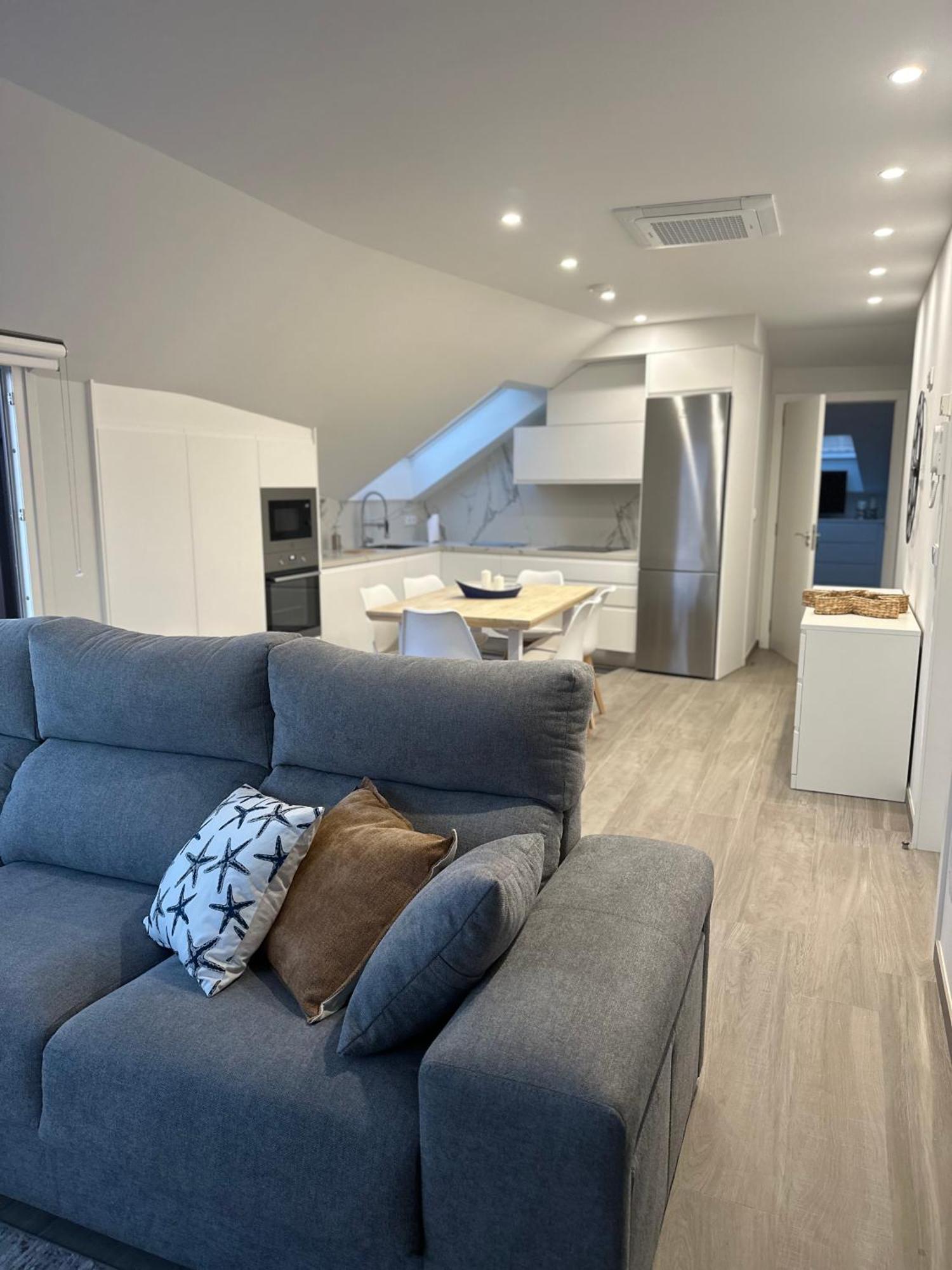 Apartmán Atico Mirando O Mar Porto do Son Exteriér fotografie