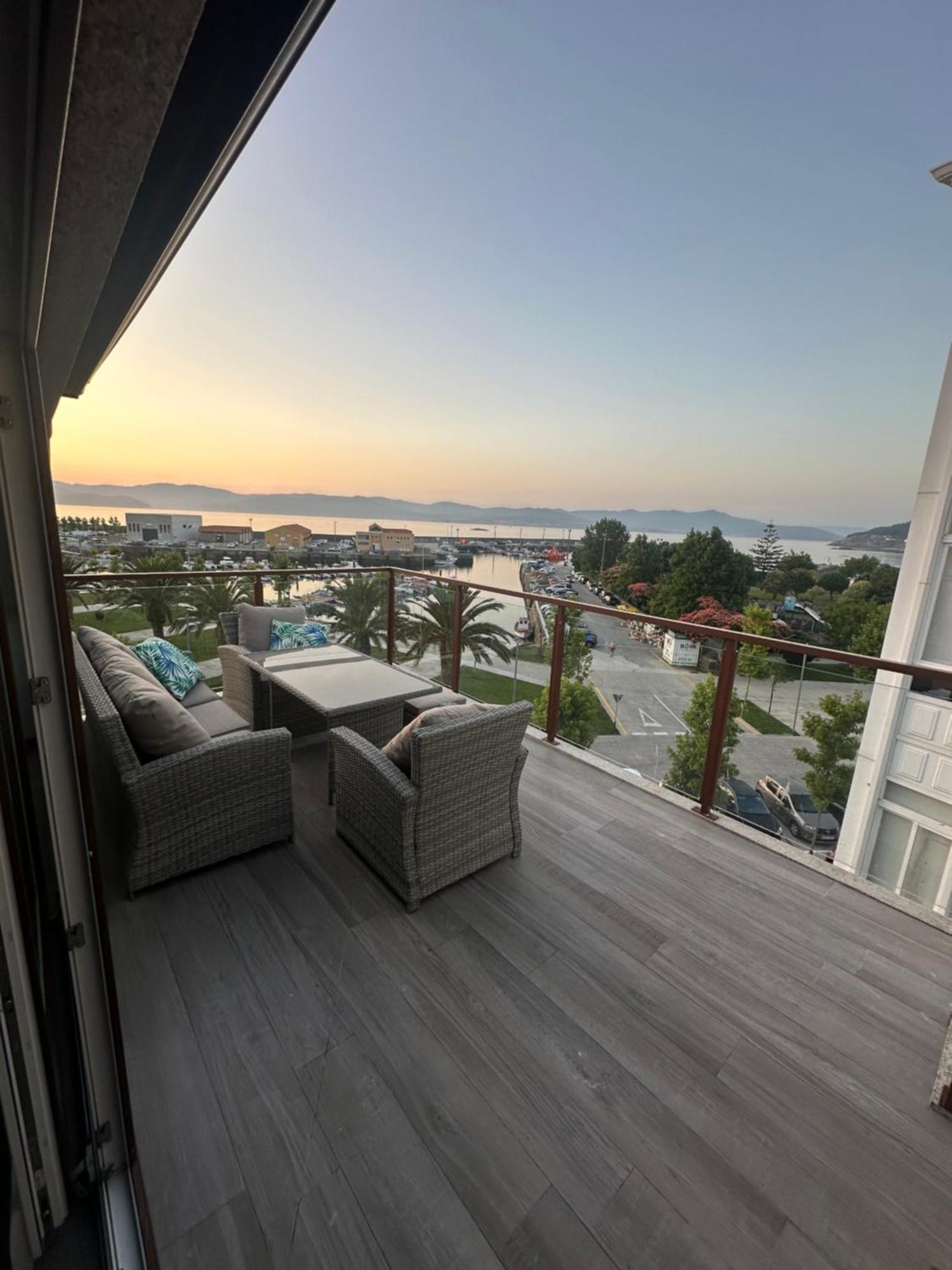 Apartmán Atico Mirando O Mar Porto do Son Exteriér fotografie