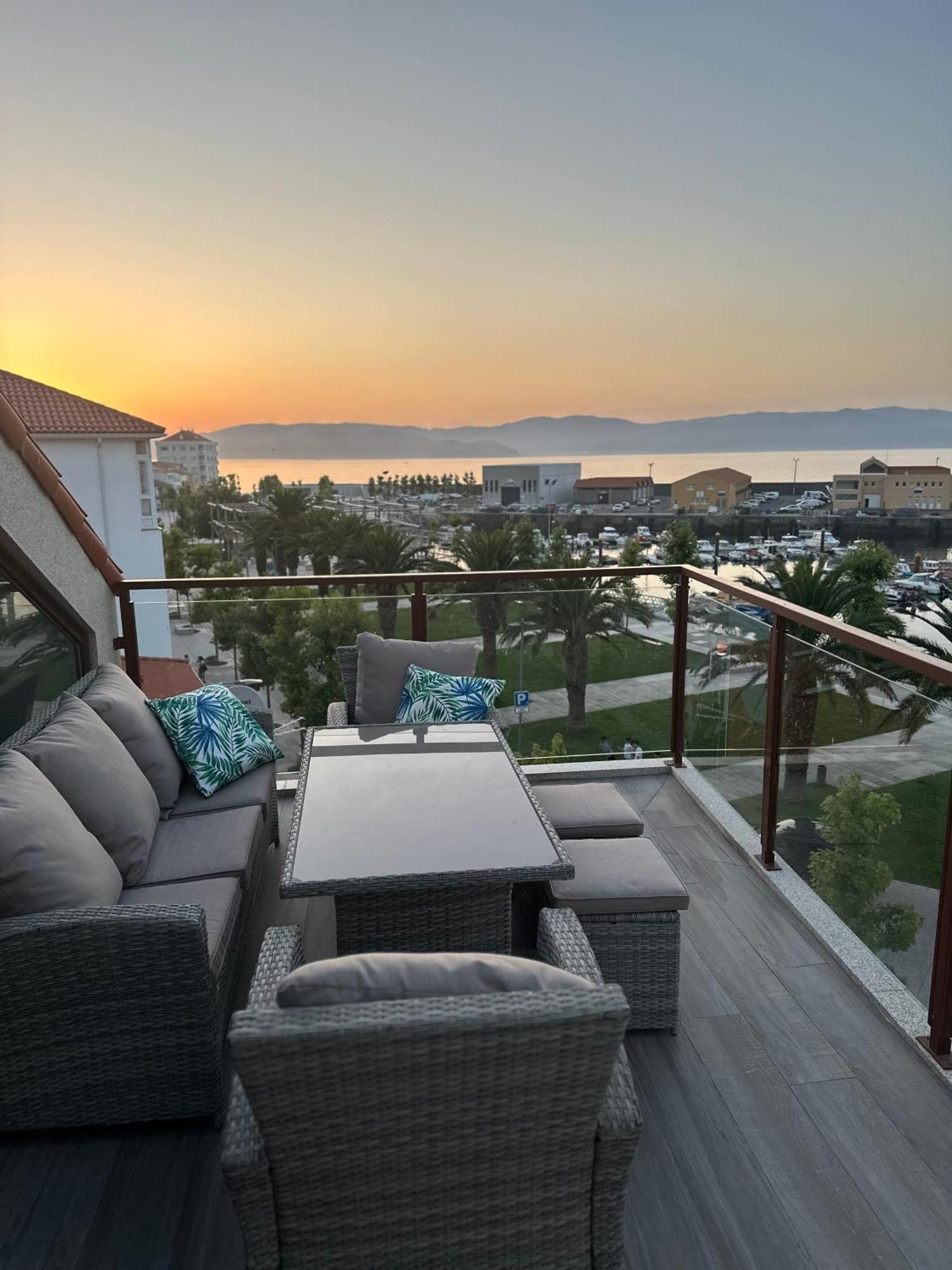 Apartmán Atico Mirando O Mar Porto do Son Exteriér fotografie